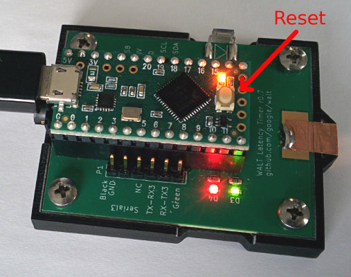 Teensy reset and reprogram